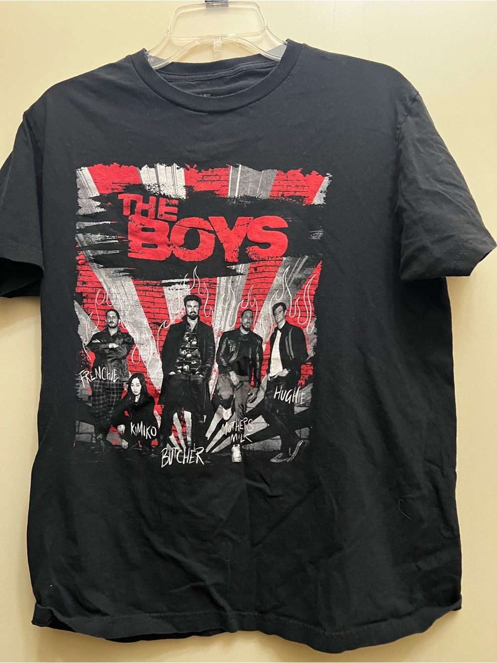 Ripple Junction The Boys Graphic Tee - Black and Red